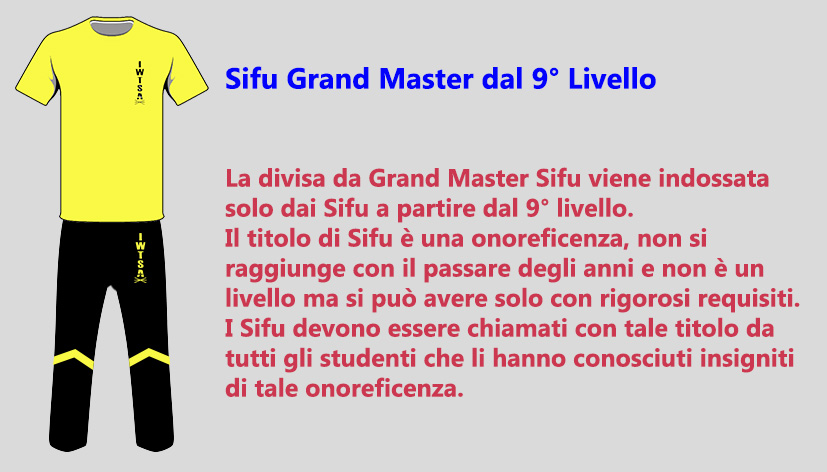 divisa grand master sifu