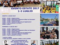 Campus Milazzo 2017 – Sabato 1 e Domenica 2 Luglio 2017